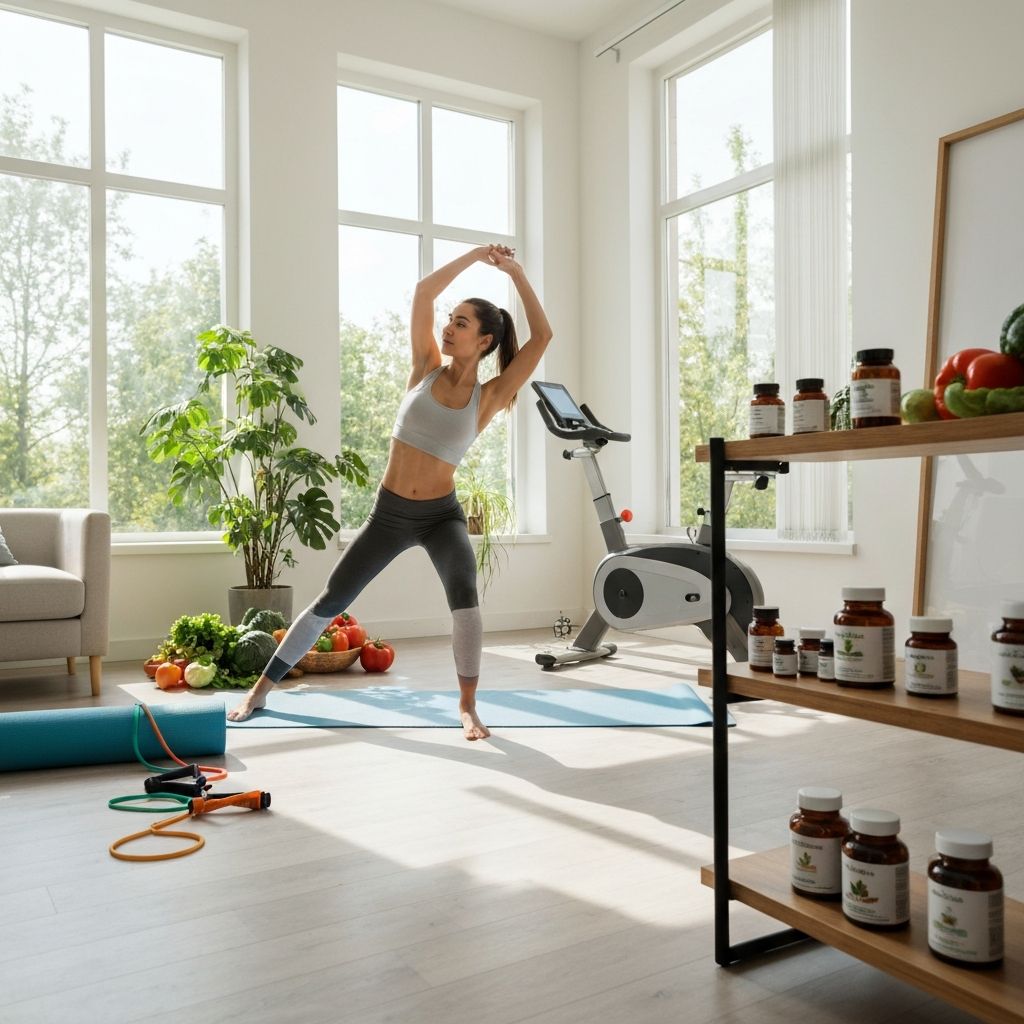 Healthy lifestyle and balanced living